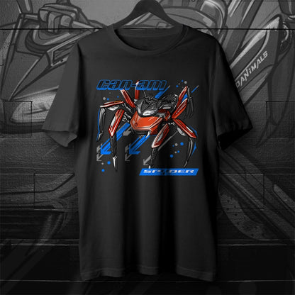Can-Am Spyder F3 2015-18 T-Shirt - Motorcycle Tee Shirt for Riders