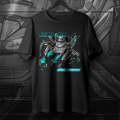 Can-Am Spyder F3 2015-18 T-Shirt - Motorcycle Tee Shirt for Riders