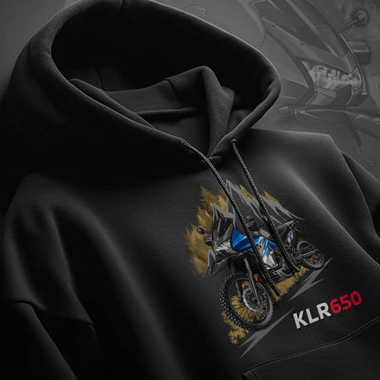 Kawasaki KLR 650 2011-14 Hoodie - Motorcycle Sweatshirt for Riders