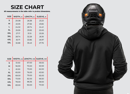 Kawasaki KLR 650 A 1994-2003 Hoodie - Motorcycle Sweatshirt for Riders