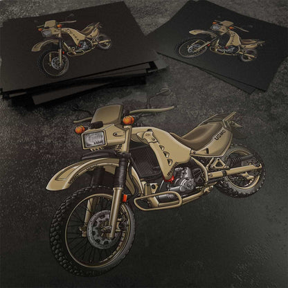 Kawasaki KLR 650 A 2004-07 Stickers - Set of 3 Motorcycle Decals for Riders