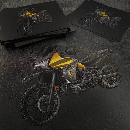 Kawasaki KLR 650 2014-18 Stickers - Set of 3 Motorcycle Decals for Riders