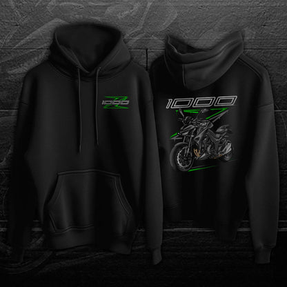 Kawasaki Z1000 2014-16 - Motorcycle Sweatshirt for Riders