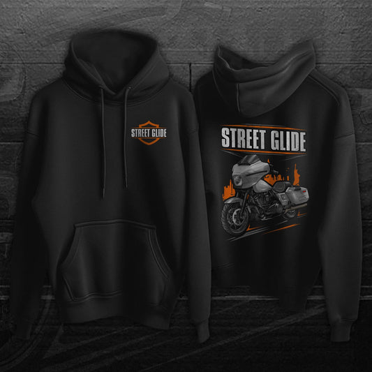 Harley Road Glide CVO FLTRSE 2023-24 Hoodie - Motorcycle Sweatshirt for Bikers