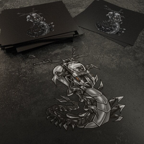 Ducati XDiavel Stickers - Set of 3 Motorcycle Decals for Riders