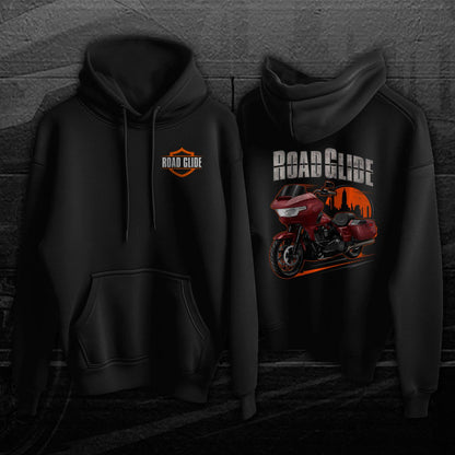 Harley Road Glide CVO FLTRSE 2023-24 Hoodie - Motorcycle Sweatshirt for Bikers
