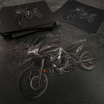 Kawasaki KLR 650 2011-14 Stickers - Set of 3 Motorcycle Decals for Riders