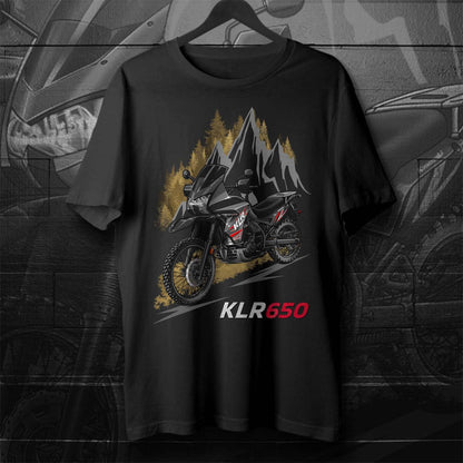 Kawasaki KLR 650 2011-14 T-Shirt - Motorcycle Tee Shirt for Riders