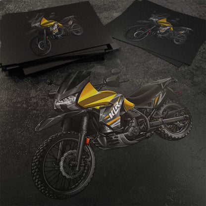 Kawasaki KLR 650 2011-14 Stickers - Set of 3 Motorcycle Decals for Riders