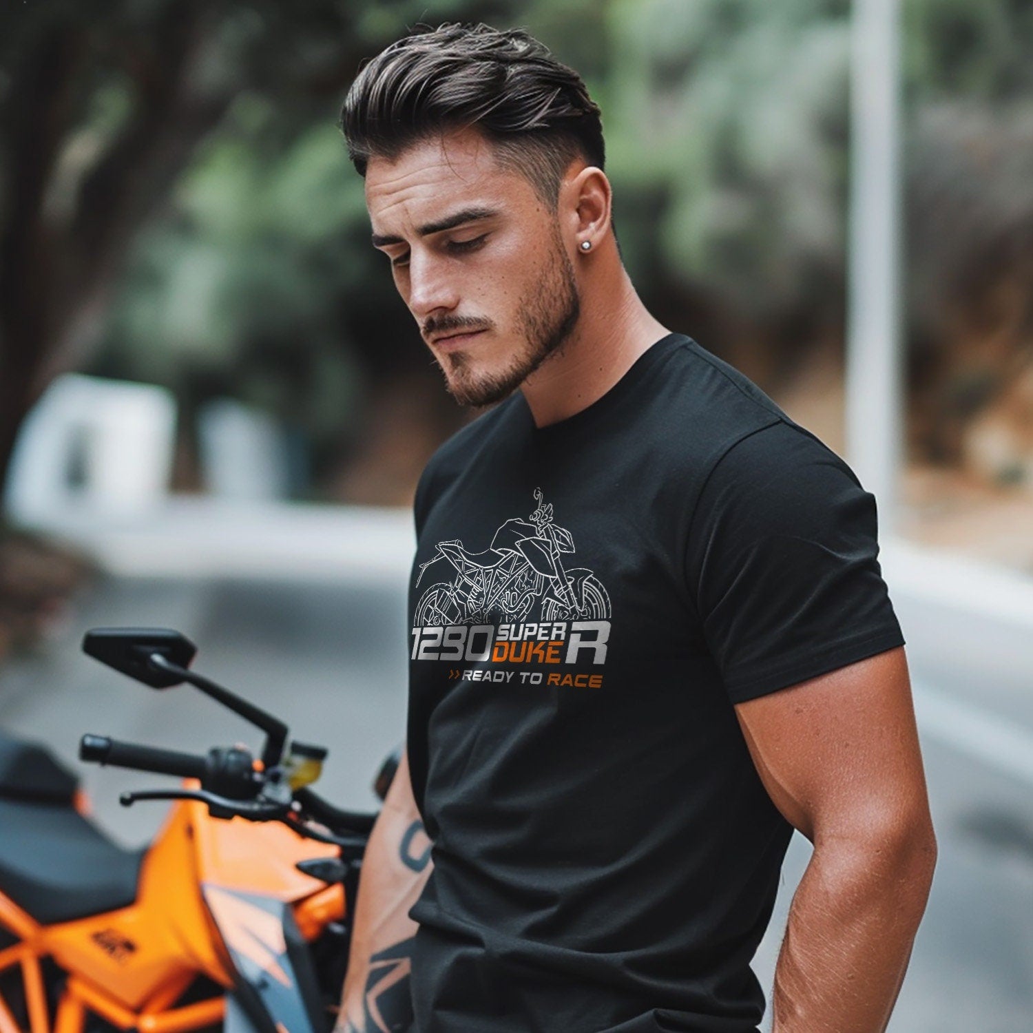 KTM 1290 Super Duke R T-Shirt - Motorcycle Tee Shirt for Riders