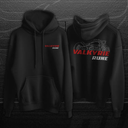 Honda Valkyrie Rune Inspired Hoodie - Motorcycle Sweatshirt for Riders