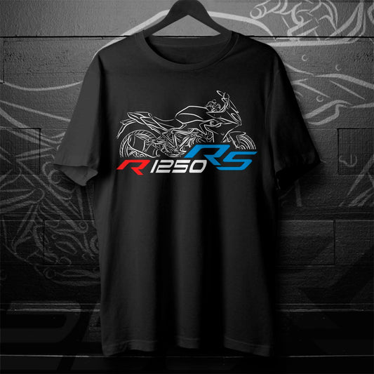 BMW R1250RS T-Shirt - Motorcycle Tee Shirt for Motorrad Riders