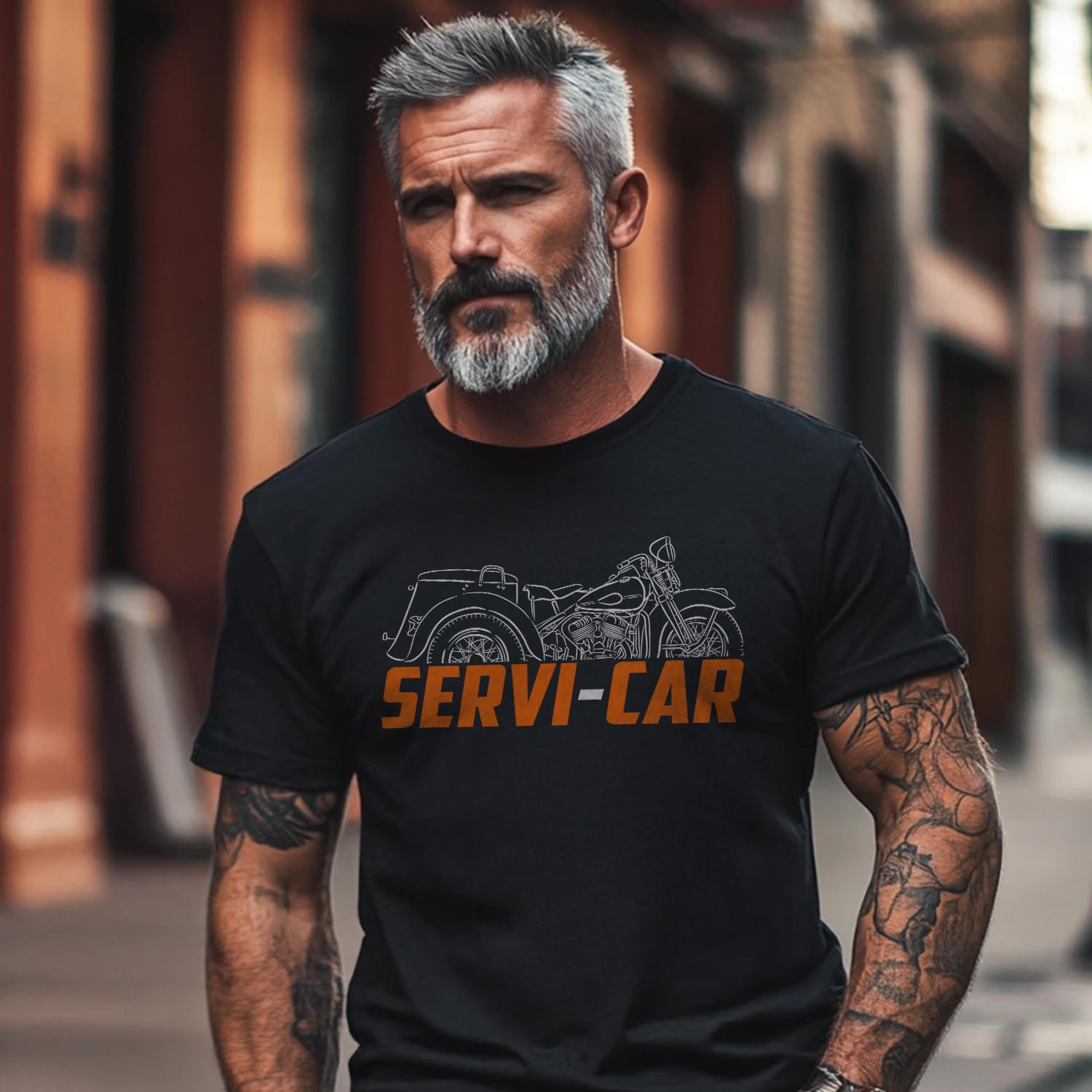 Harley-Davidson Servi-Car G GA GD GDT Inspired T-Shirt - Biker Motorcycle Tee Shirt