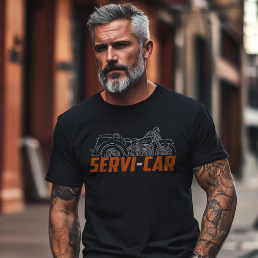 Harley-Davidson Servi-Car G GA GD GDT Inspired T-Shirt - Biker Motorcycle Tee Shirt