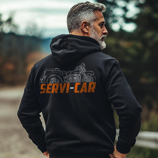 Harley-Davidson Servi-Car G GA GD GDT Inspired Hoodie - Biker Motorcycle Sweatshirt