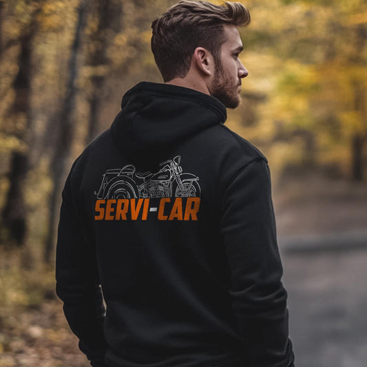 Harley-Davidson Servi-Car G GA Inspired Hoodie - Biker Motorcycle Sweatshirt