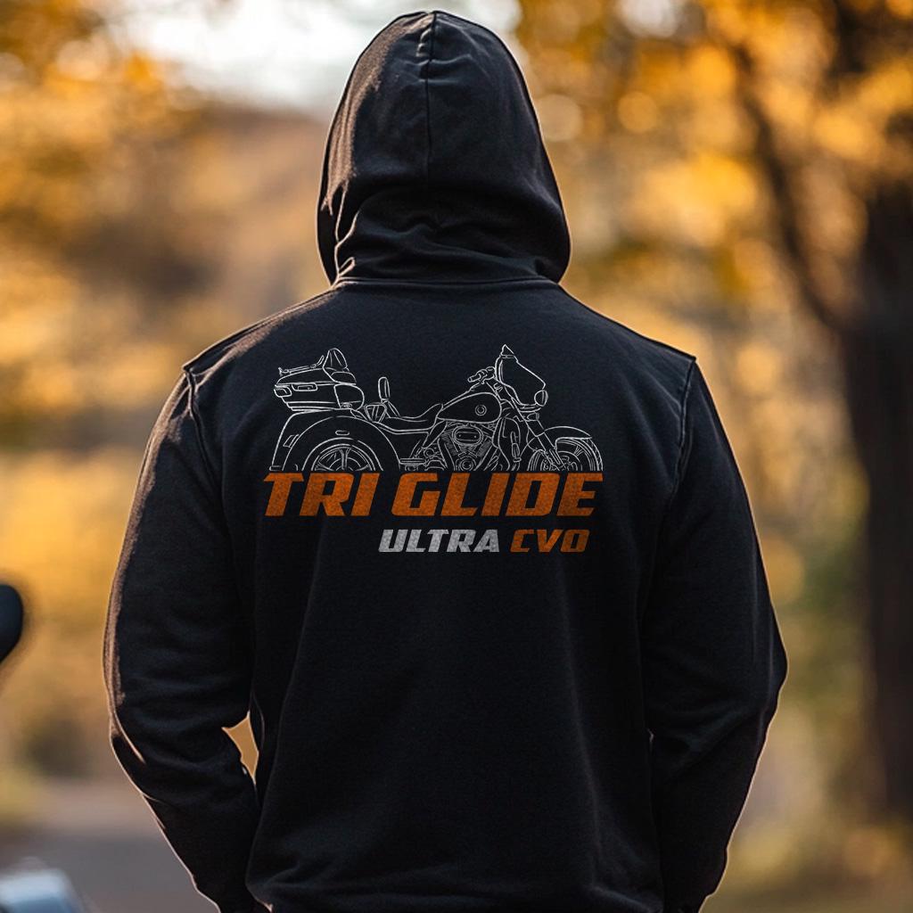 Harley-Davidson FLHTCUTGSE CVO Tri Glide Ultra Inspired Hoodie - Biker Motorcycle Sweatshirt