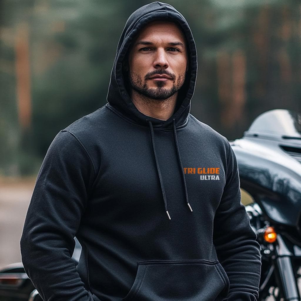 Harley-Davidson FLHTCUTG Tri Glide Ultra Inspired Hoodie - Biker Motorcycle Sweatshirt