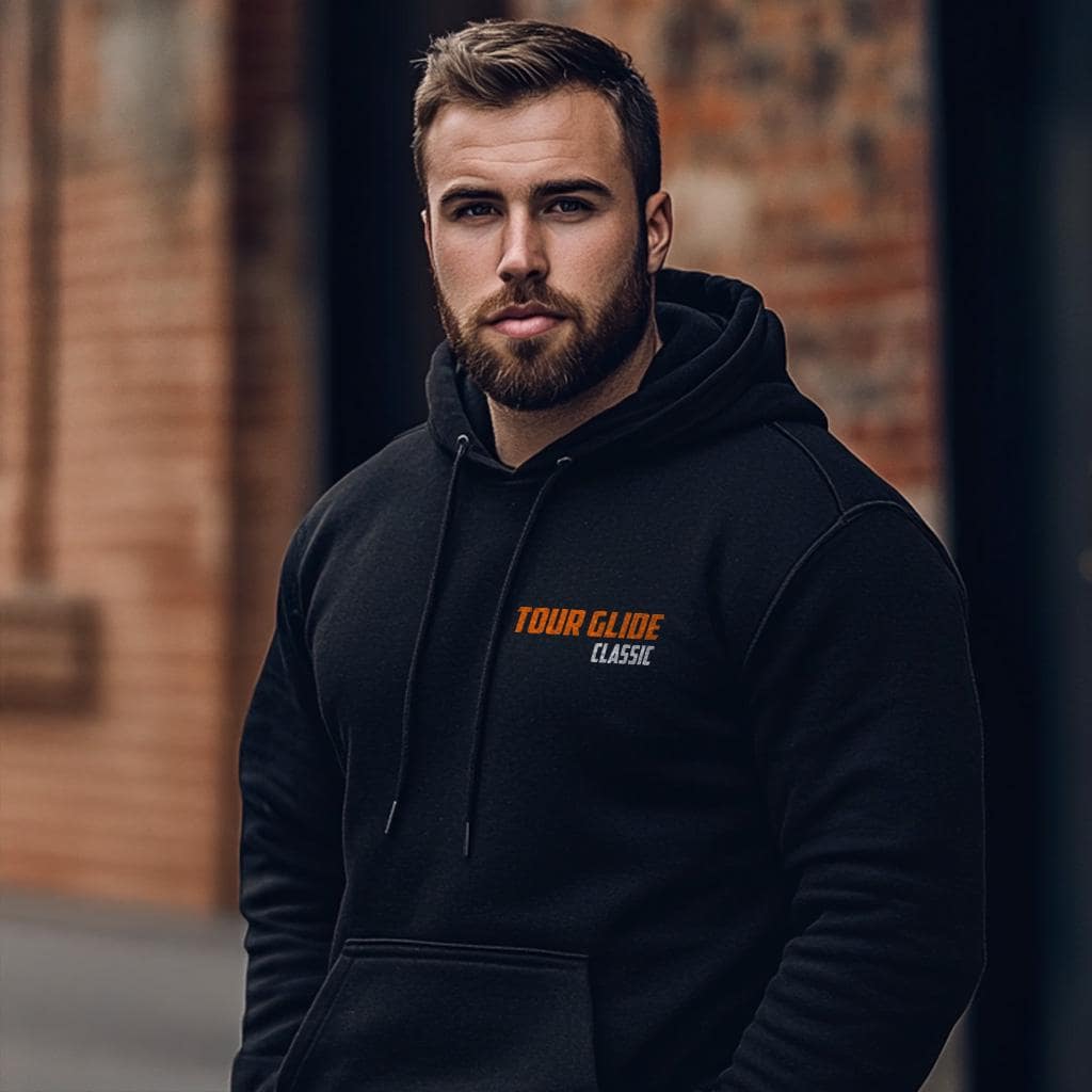 Harley-Davidson FLTC Tour Glide Classic Inspired Hoodie - Biker Motorcycle Sweatshirt