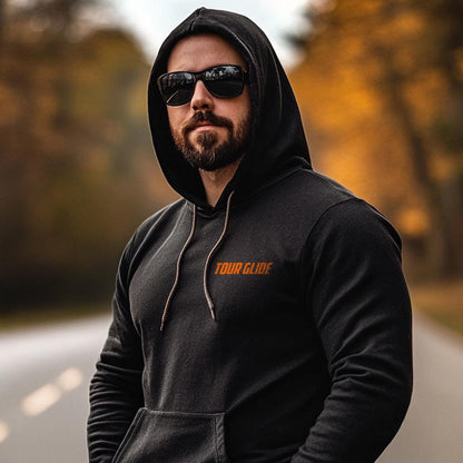 Harley-Davidson FLT Tour Glide Inspired Hoodie - Biker Motorcycle Sweatshirt