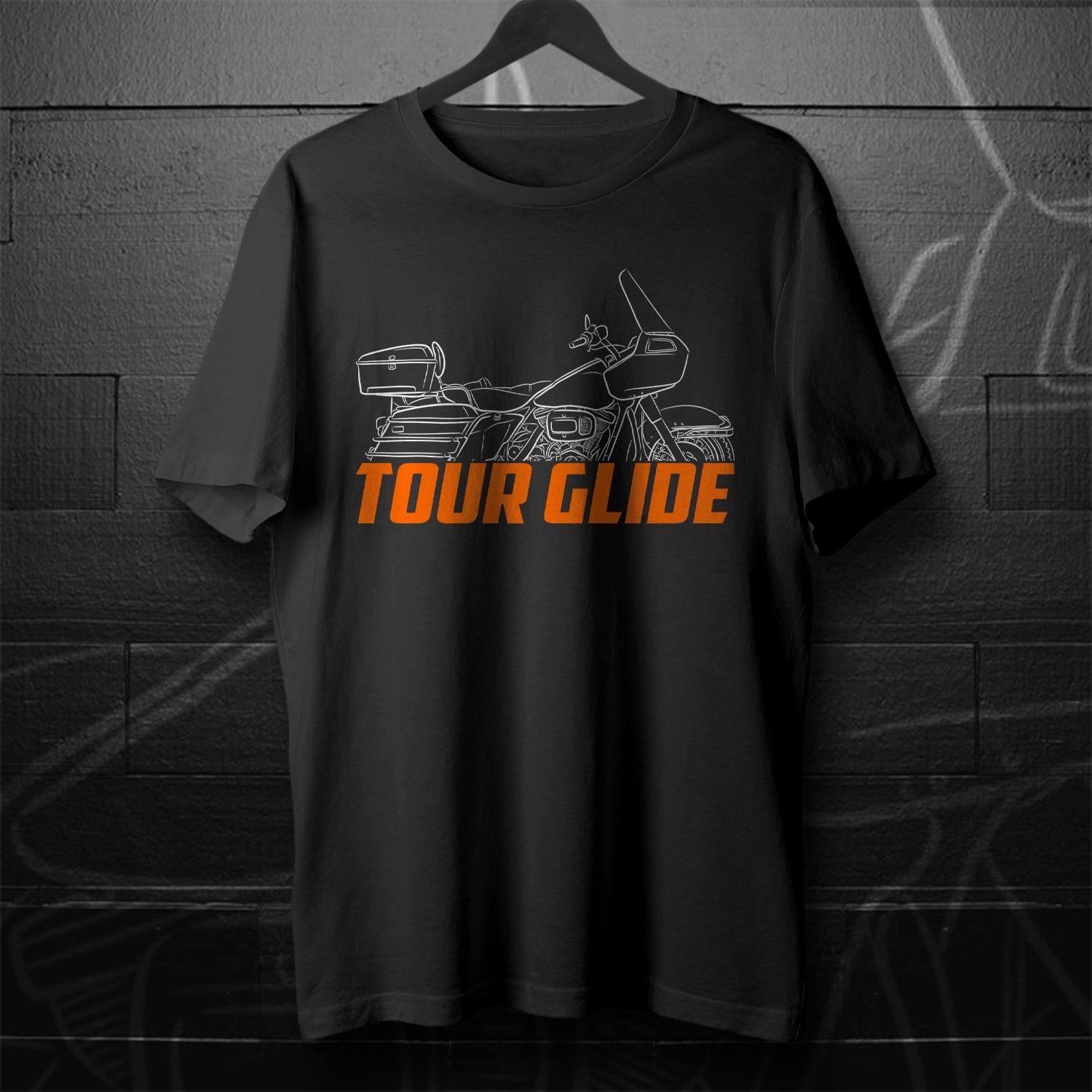 Harley-Davidson FLT Tour Glide Inspired T-Shirt - Biker Motorcycle Tee Shirt