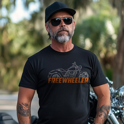 Harley-Davidson FLRT Freewheeler Inspired T-Shirt - Biker Motorcycle Tee Shirt