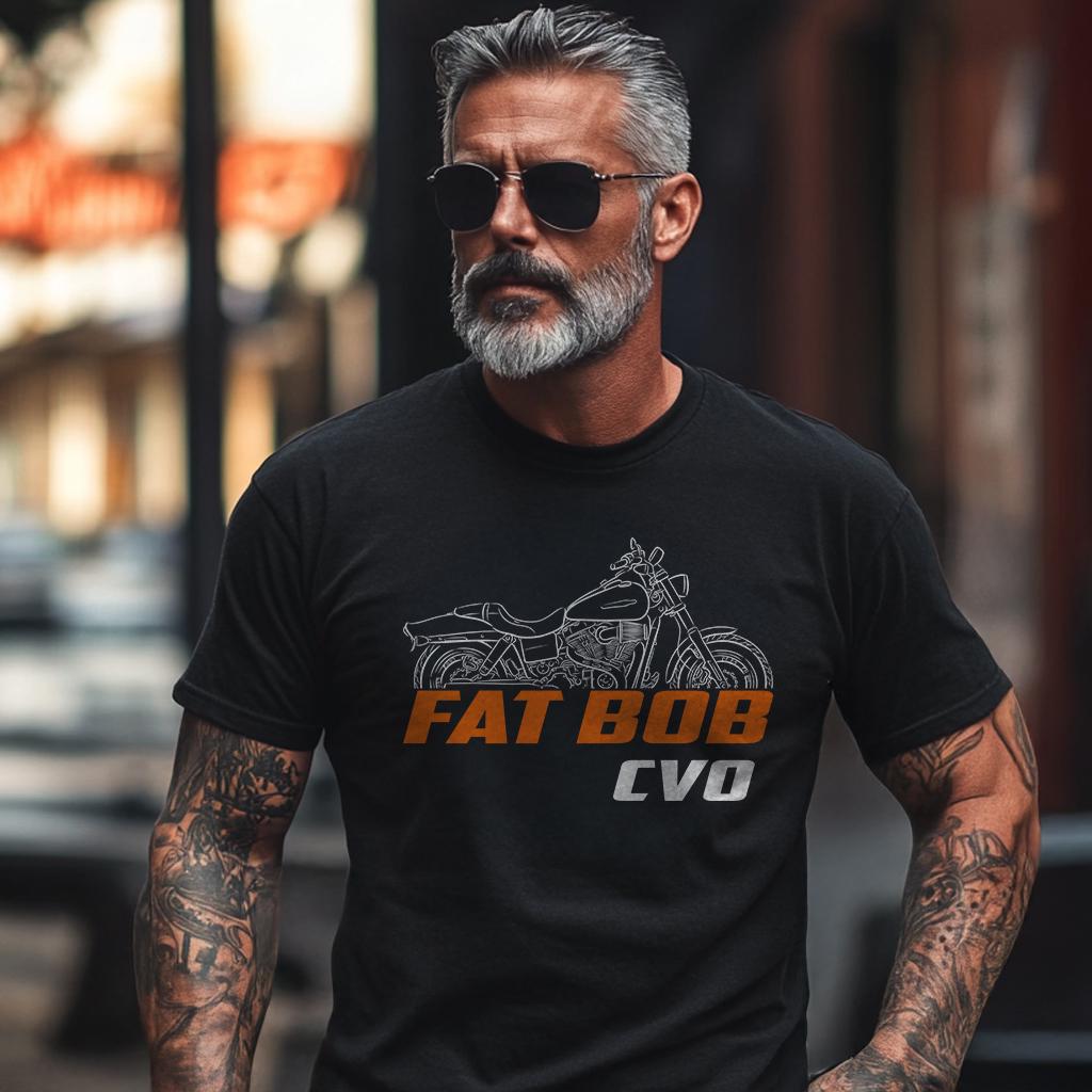 Harley-Davidson FXDFSE & FXDFSE2 CVO Dyna Fat Bob Inspired T-Shirt - Biker Motorcycle Tee Shirt