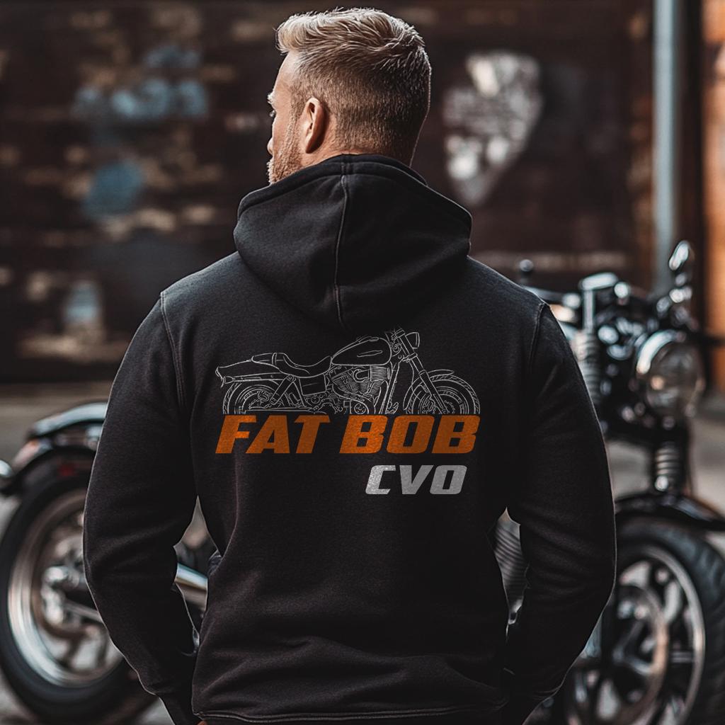 Harley-Davidson FXDFSE & FXDFSE2 CVO Dyna Fat Bob Inspired Hoodie - Biker Motorcycle Sweatshirt