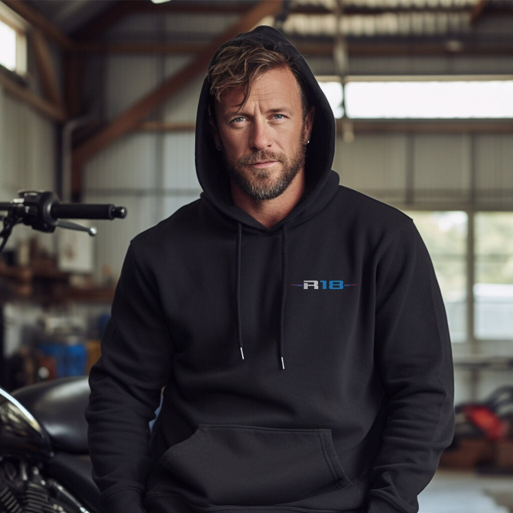 BMW R 18 Hoodie - Motorcycle Sweatshirt for Motorrad Riders