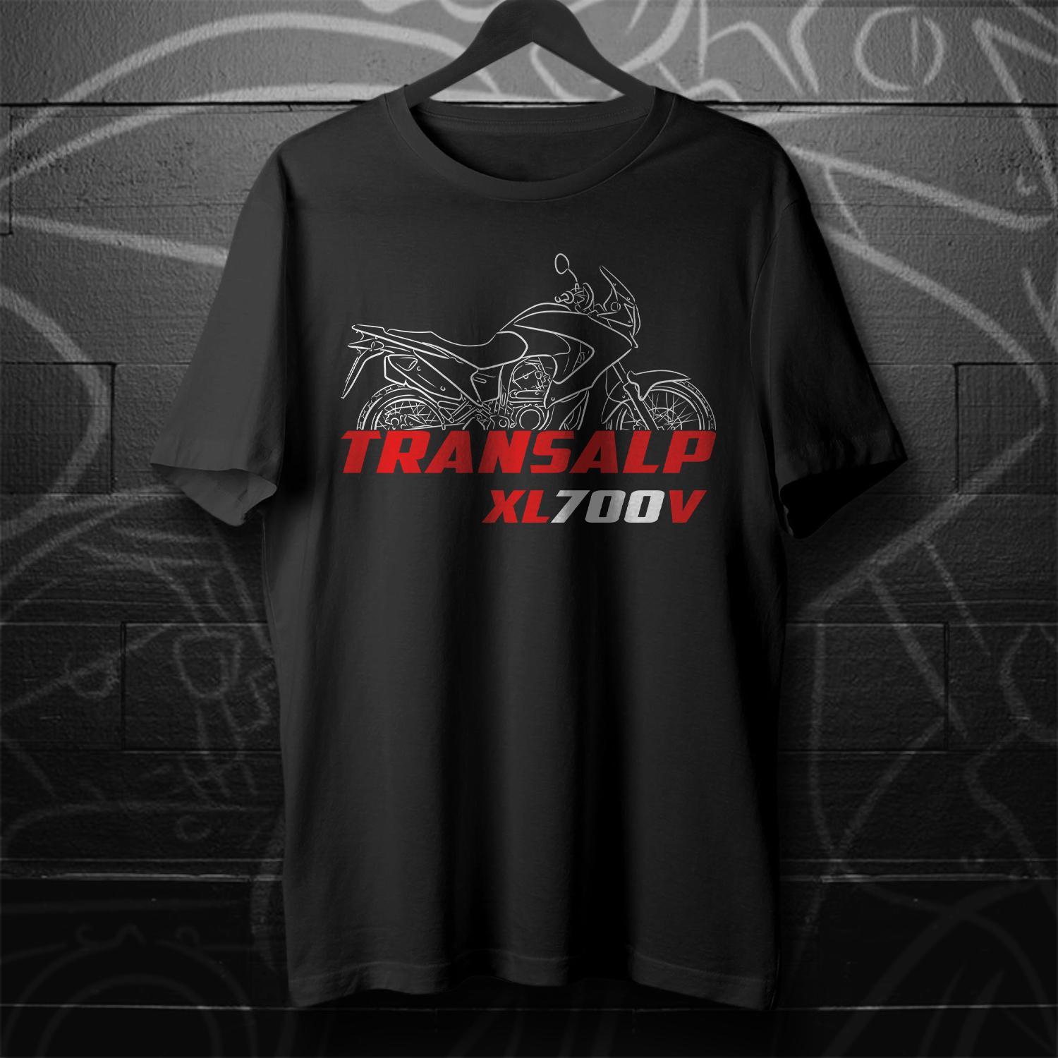 Honda XL700V Transalp Inspired T-Shirt - Motorcycle Tee Shirt