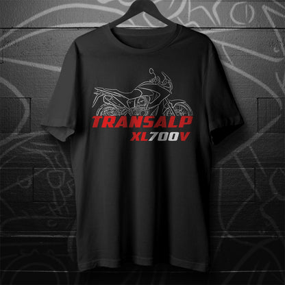 Honda XL700V Transalp Inspired T-Shirt - Motorcycle Tee Shirt