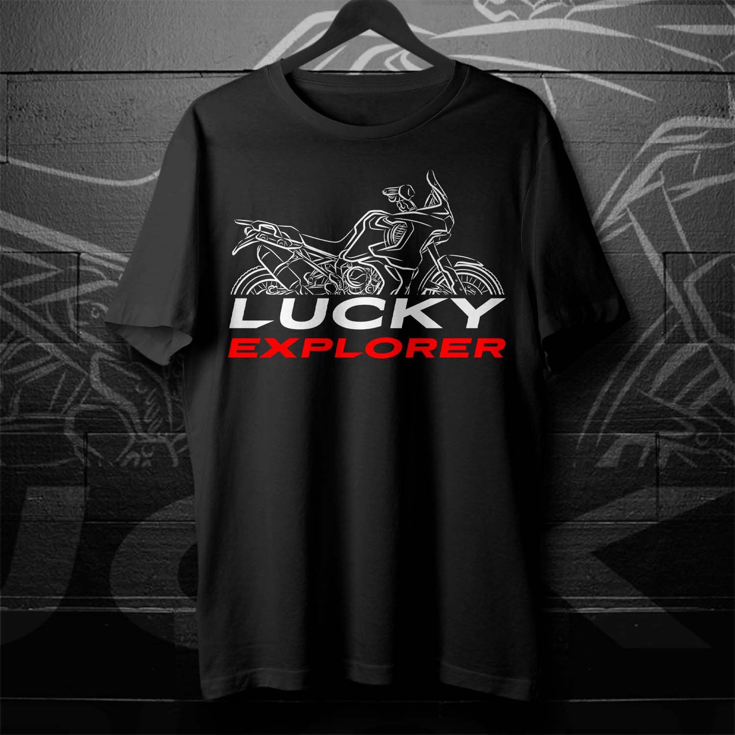 MV Agusta Lucky Explorer T-Shirt - Motorcycle Tee Shirt for ADV Riders