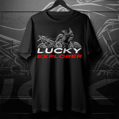 MV Agusta Lucky Explorer T-Shirt - Motorcycle Tee Shirt for ADV Riders