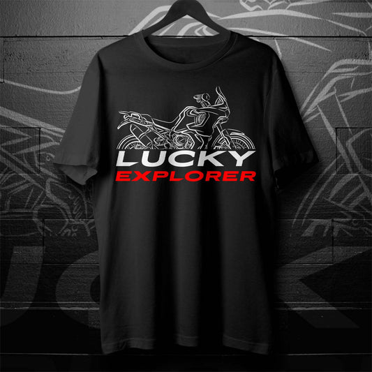 MV Agusta Lucky Explorer T-Shirt - Motorcycle Tee Shirt for ADV Riders