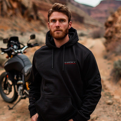 MV Agusta Lucky Explorer Hoodie - Motorcycle Sweatshirt for ADV Riders