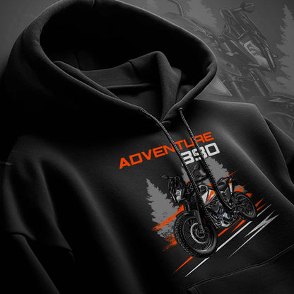 KTM 390 Adventure Inspired Hoodie - ADV Motorcycle Sweatshirt