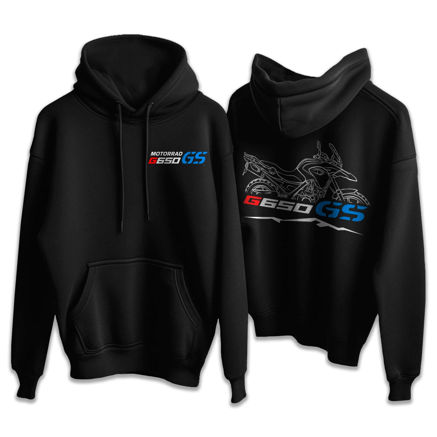 BMW G650GS Hoodie - Motorcycle Sweatshirt for Motorrad ADV Rider