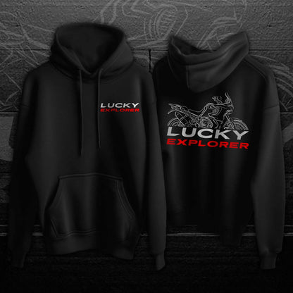 MV Agusta Lucky Explorer Hoodie - Motorcycle Sweatshirt for ADV Riders