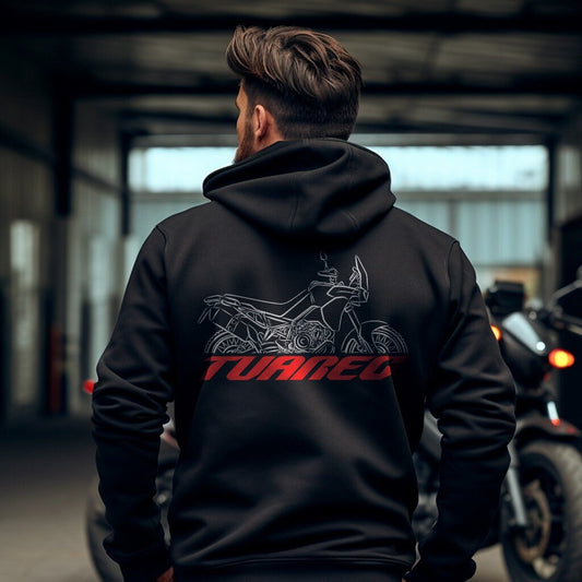 Aprilia Tuareg 660 Adventure Hoodie - Motorcycle Sweatshirt for ADV Riders