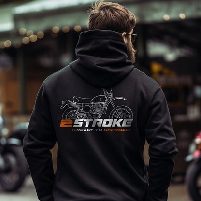 KTM 250 GS 1974-1992 Hoodie - Motorcycle Sweatshirt for Enduro Riders