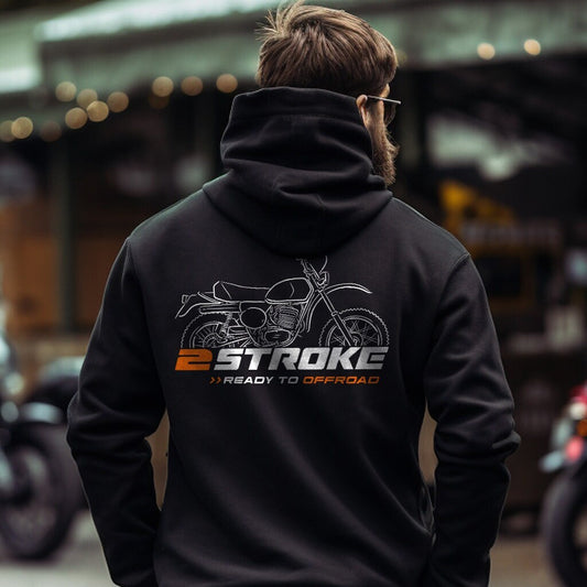 KTM 250 GS 1974-1992 Hoodie - Motorcycle Sweatshirt for Enduro Riders