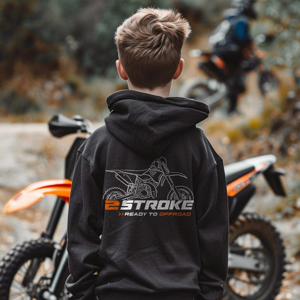 KTM 50 SX | Jr & Sr ADV | Mini | Factory Ed Hoodie - Motorcycle Sweatshirt for Motocross Riders