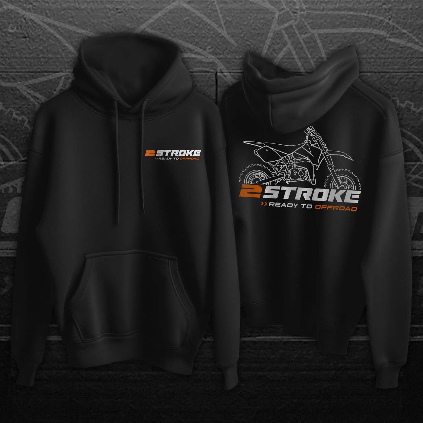 KTM 50 SX | Jr & Sr ADV | Mini | Factory Ed Hoodie - Motorcycle Sweatshirt for Motocross Riders