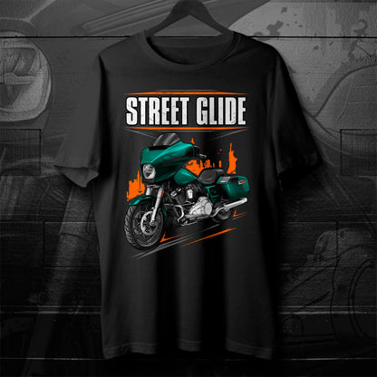 Harley Street Glide FLHX 2024 T-Shirt - Biker Motorcycle Tee Shirt