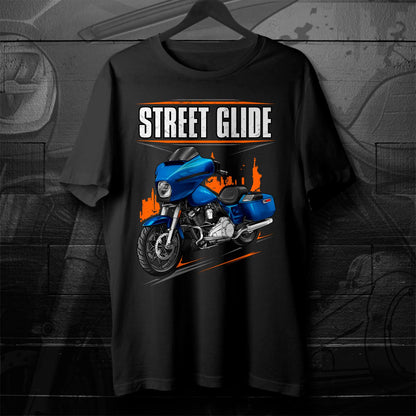 Harley Street Glide FLHX 2024 T-Shirt - Biker Motorcycle Tee Shirt