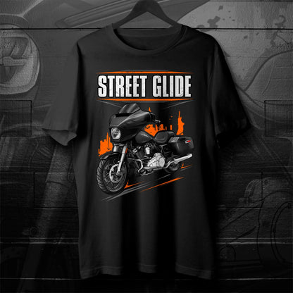 Harley Street Glide FLHX 2024 T-Shirt - Biker Motorcycle Tee Shirt