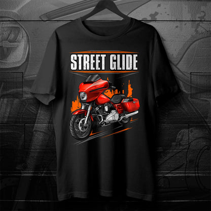 Harley Street Glide FLHX 2024 T-Shirt - Biker Motorcycle Tee Shirt