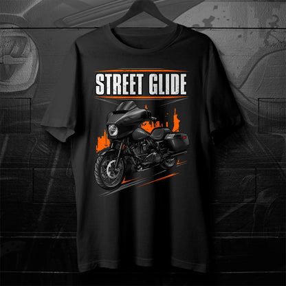 Harley Street Glide FLHX 2024 T-Shirt - Biker Motorcycle Tee Shirt