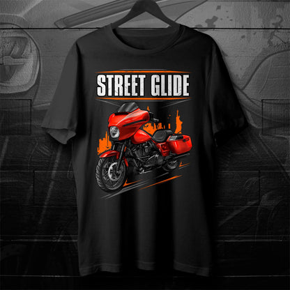 Harley Street Glide FLHX 2024 T-Shirt - Biker Motorcycle Tee Shirt