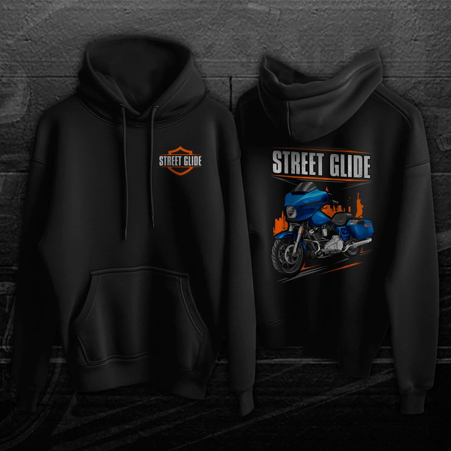 Harley Street Glide FLHX 2024 Hoodies - Biker Motorcycle Sweatshirt